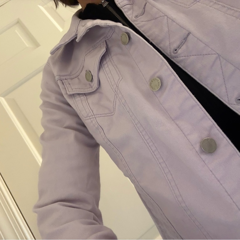Lavender Denim Jacket - M - Picture 7 of 7